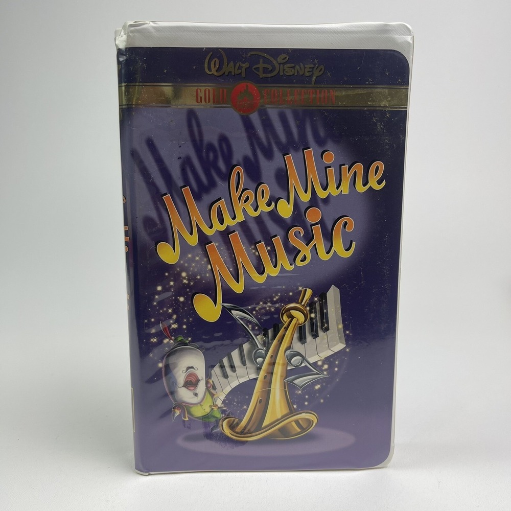 Make‎ Mine Music VHS Disney Clamshell Gold Collection